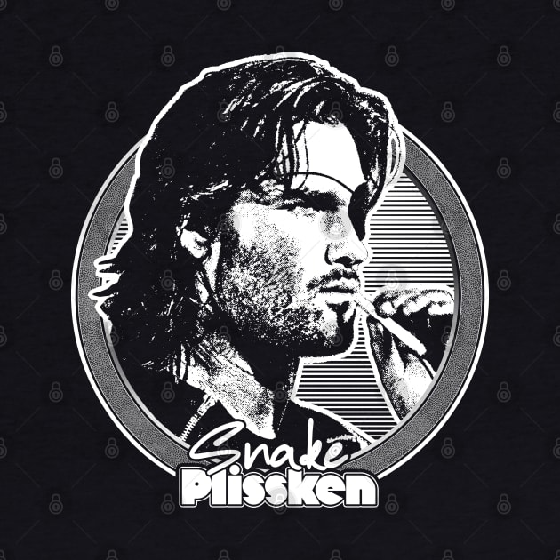Snake Plissken // Retro 80s Style Fan Design by DankFutura
